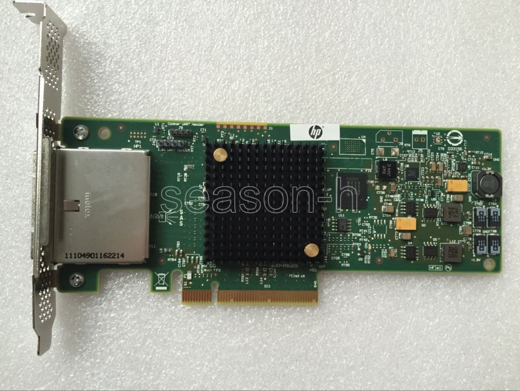 HP H221 660087-001 LSI SAS9207-8e HBA 638836-001 MiniSAS PCI-E x8 3.0 6Gb/s