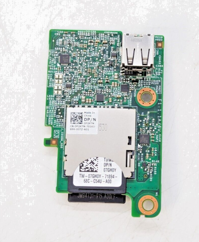 P2KTN Dell PowerEdge FC630 M630 M830 Internal Dual SD Card - 2x 16GB Included