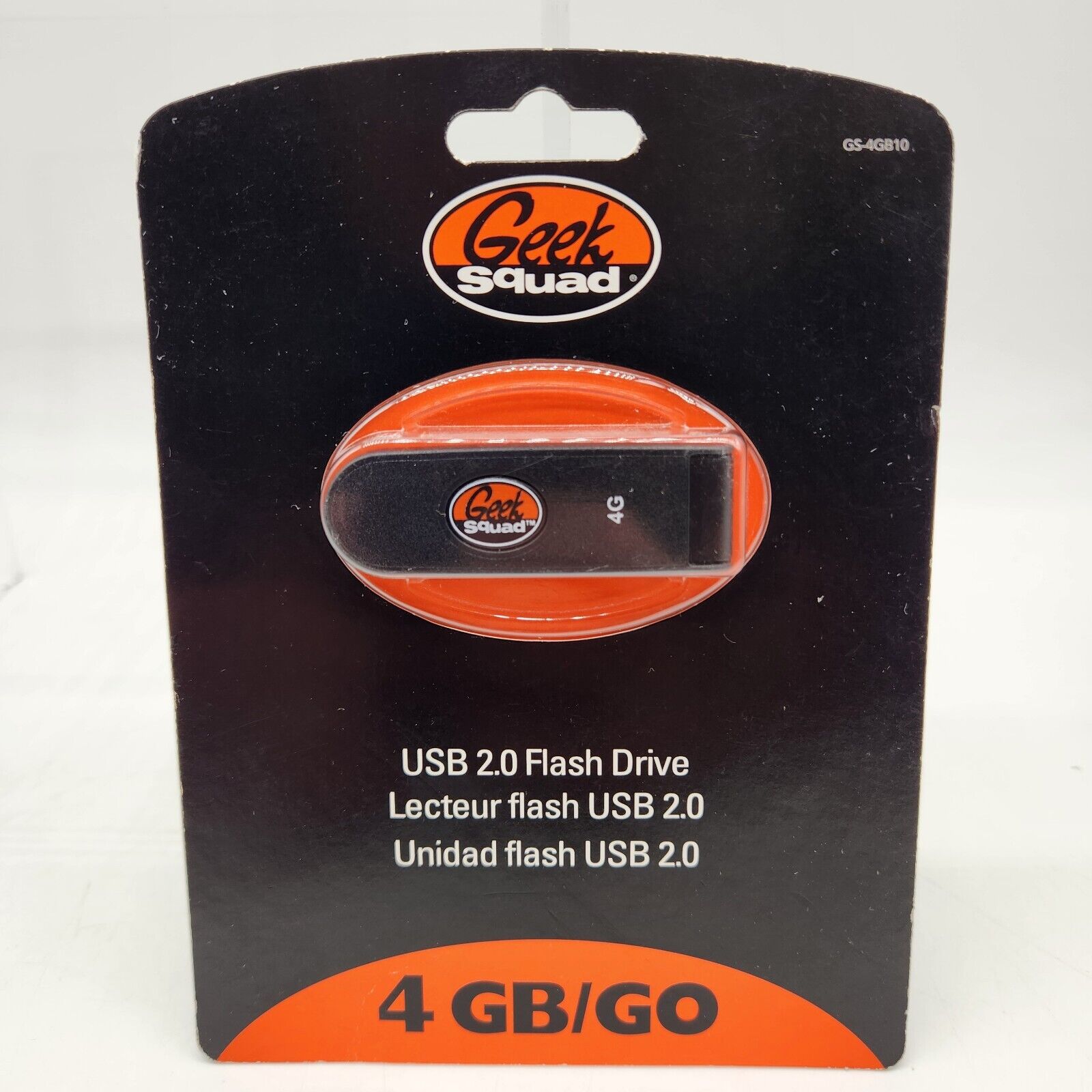 Geek Squad 4 GB USB Flash Thumb Drive Vintage Best Buy Collectors Item NOS