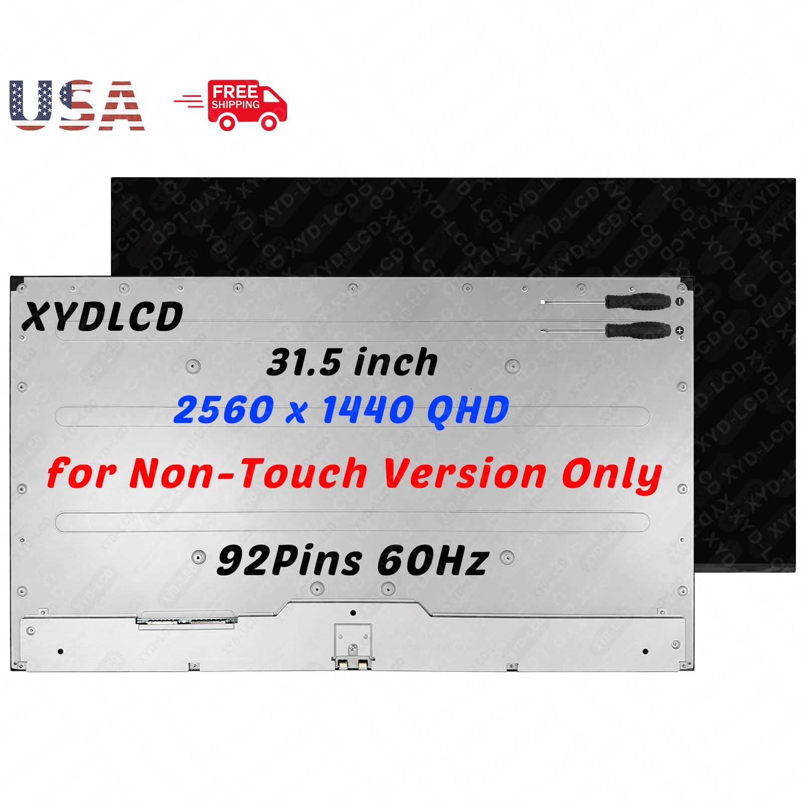 for HP Pavilion 32-B0257C 32-B0000CI AIO LCD Non-Touch Screen Replacement QHD A+