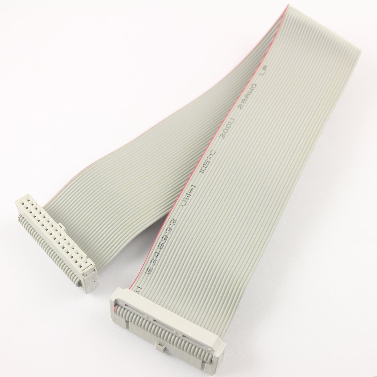 1Pcs 2.54mm Pitch 2x15 Pin 30 Pin 30 Wire IDC Flat Ribbon Cable Length 30CM