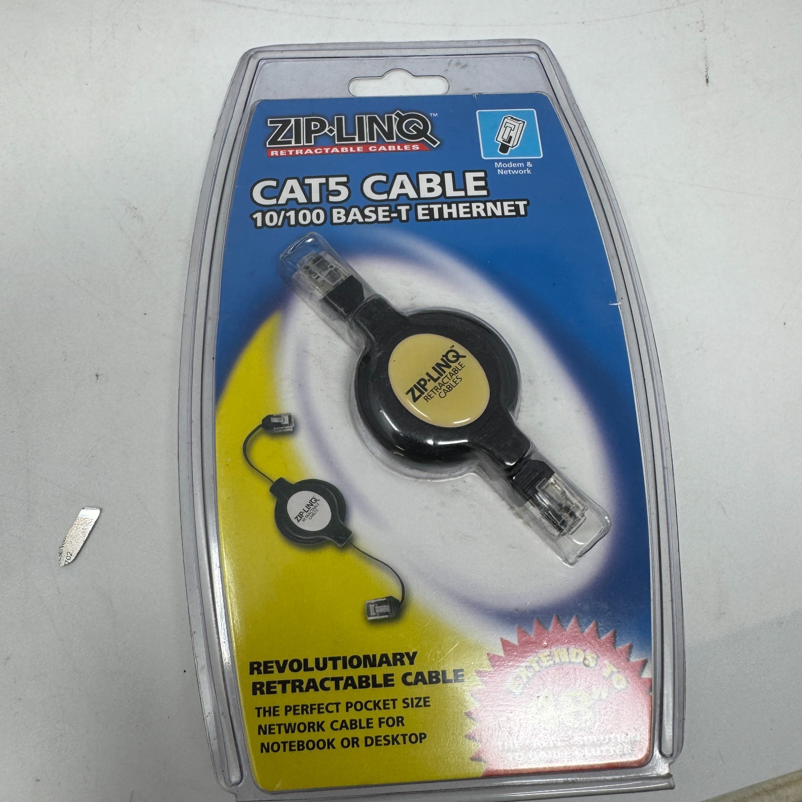 Zip-Linq Retractable Cat5 Ethernet Cable