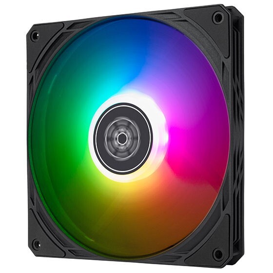 Silverstone SST-AS140B-ARGB Air Slimmer 140 ARGB Slim 140mm ARGB Fan, 4Pin PWM