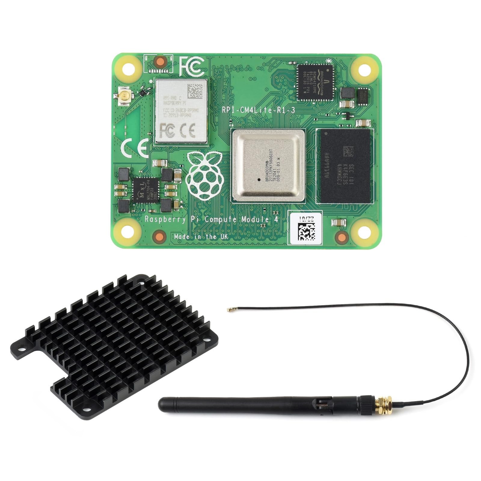 Waveshare Raspberry Pi Compute Module 4 The 2GB RAM-0GB (Lite) with WIFI