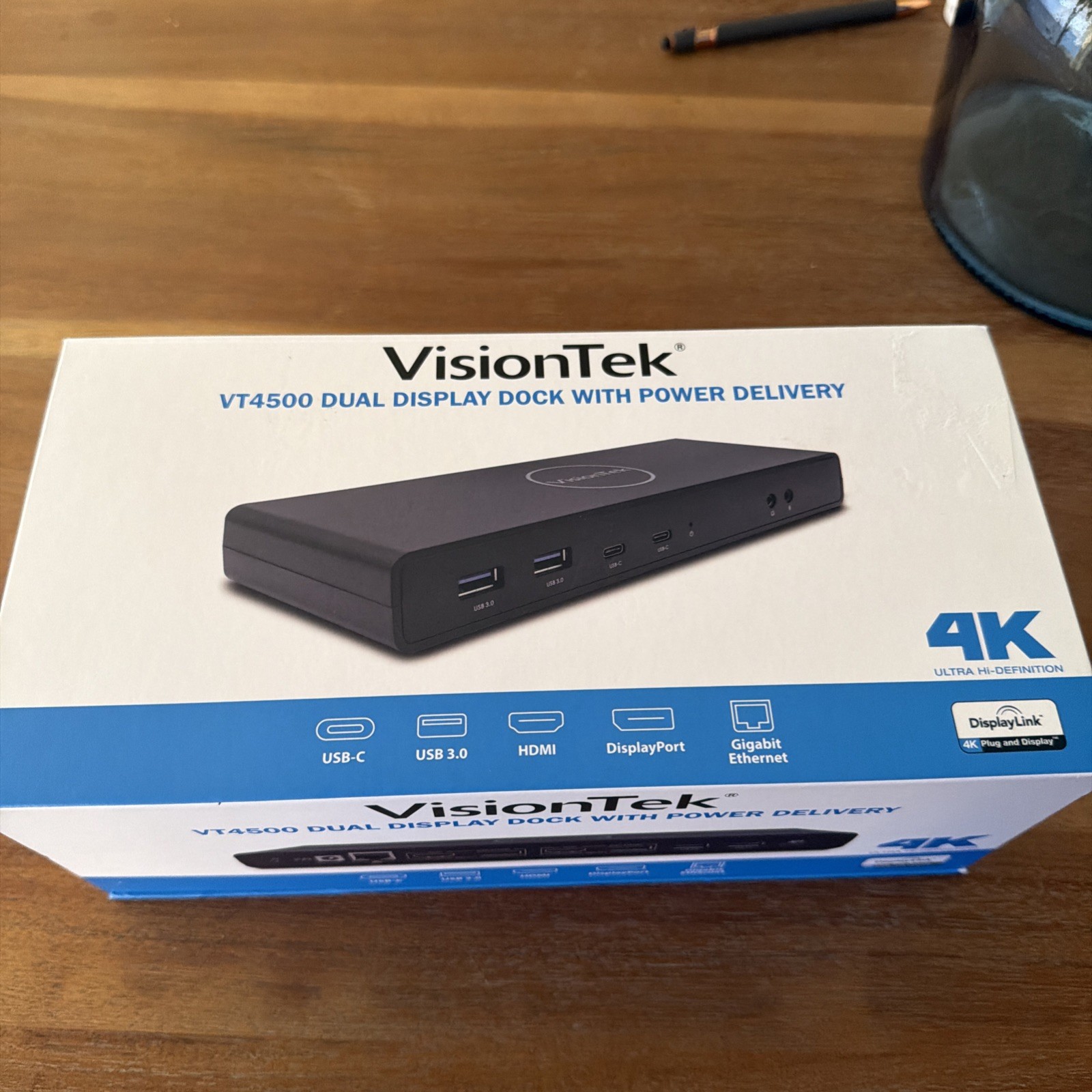 VisionTek VT4500 Dual Display 4K with Power Delivery 