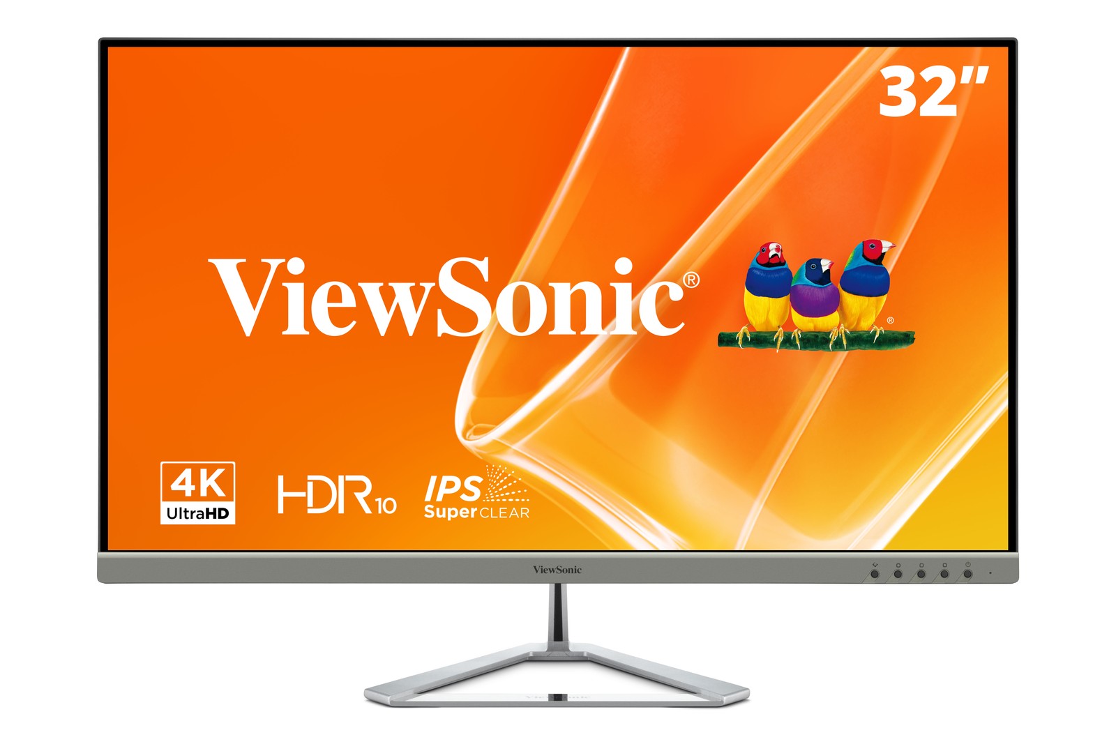 ViewSonic VX3276-4K-mhd  32" 4K UHD Thin-Bezel Monitor
