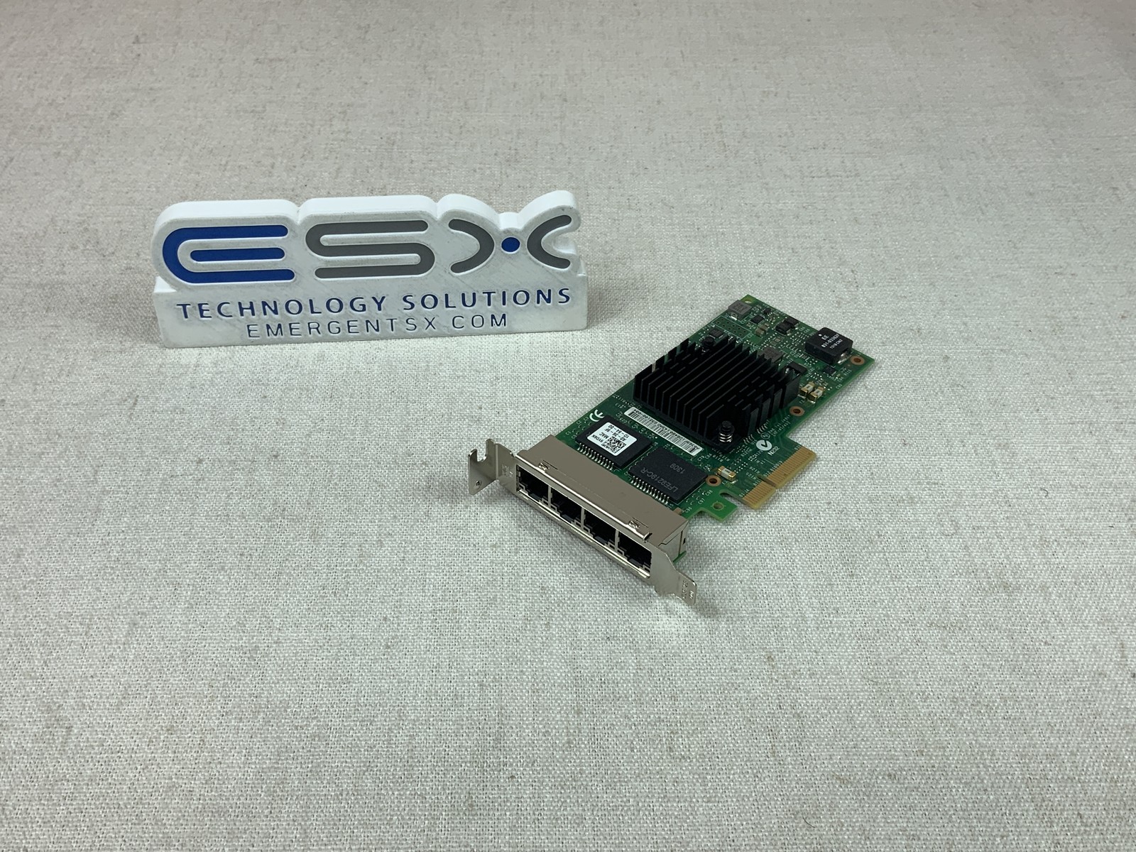 Dell 9YD6K Intel i350-T4 Quad-Port GbE Network Adapter w/ Both Brackets