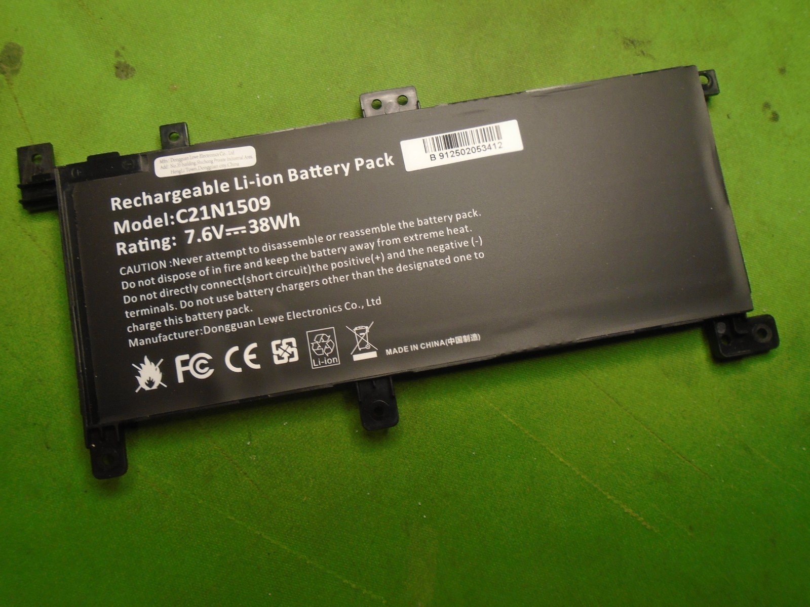 C21N1509 C21PQCH battery for ASUS K556U F556U X556U X556UB K556UQ