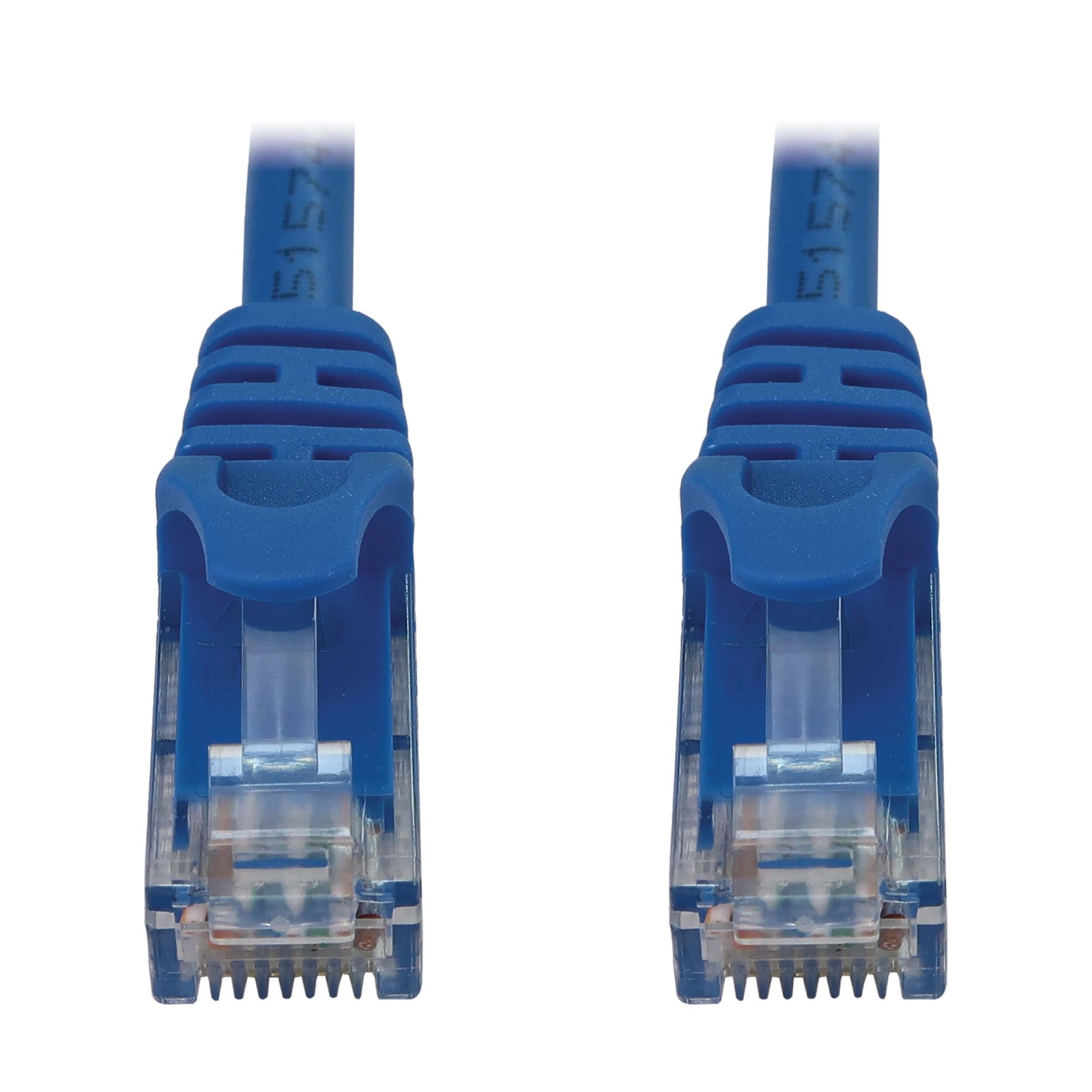 EATON N261-010-BL Cat6a 10G Ethernet Cable, Snagless Molded UTP Network Patch