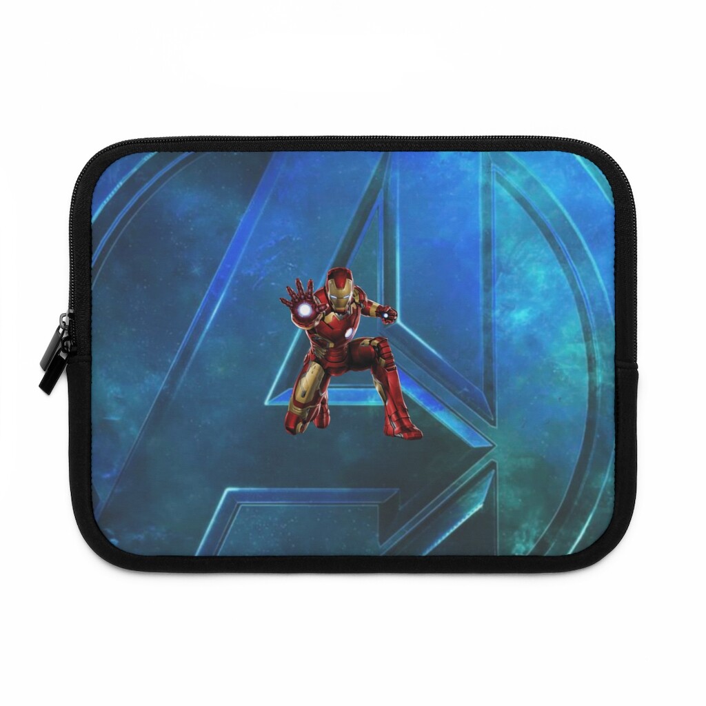 5 Sizes Marvel Avengers Iron Man Laptop Sleeve, Marvel Avengers Laptop Sleeve