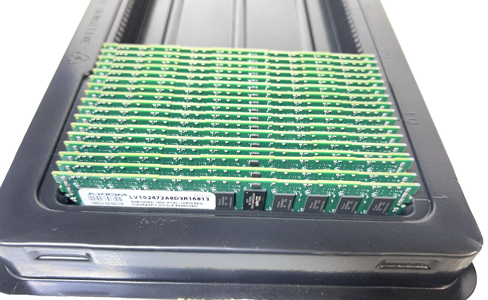 Lot 21x Axiom 8GB PC3L-12800 DDR3-1600 Low Voltage ECC RDIMM AXG5193775/1 Memory