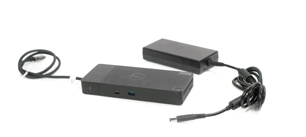 Dell WD19TBS / K20A Thunderbolt 3 USB-C Docking Station PKDT7 K20A001 w/ 180w AC