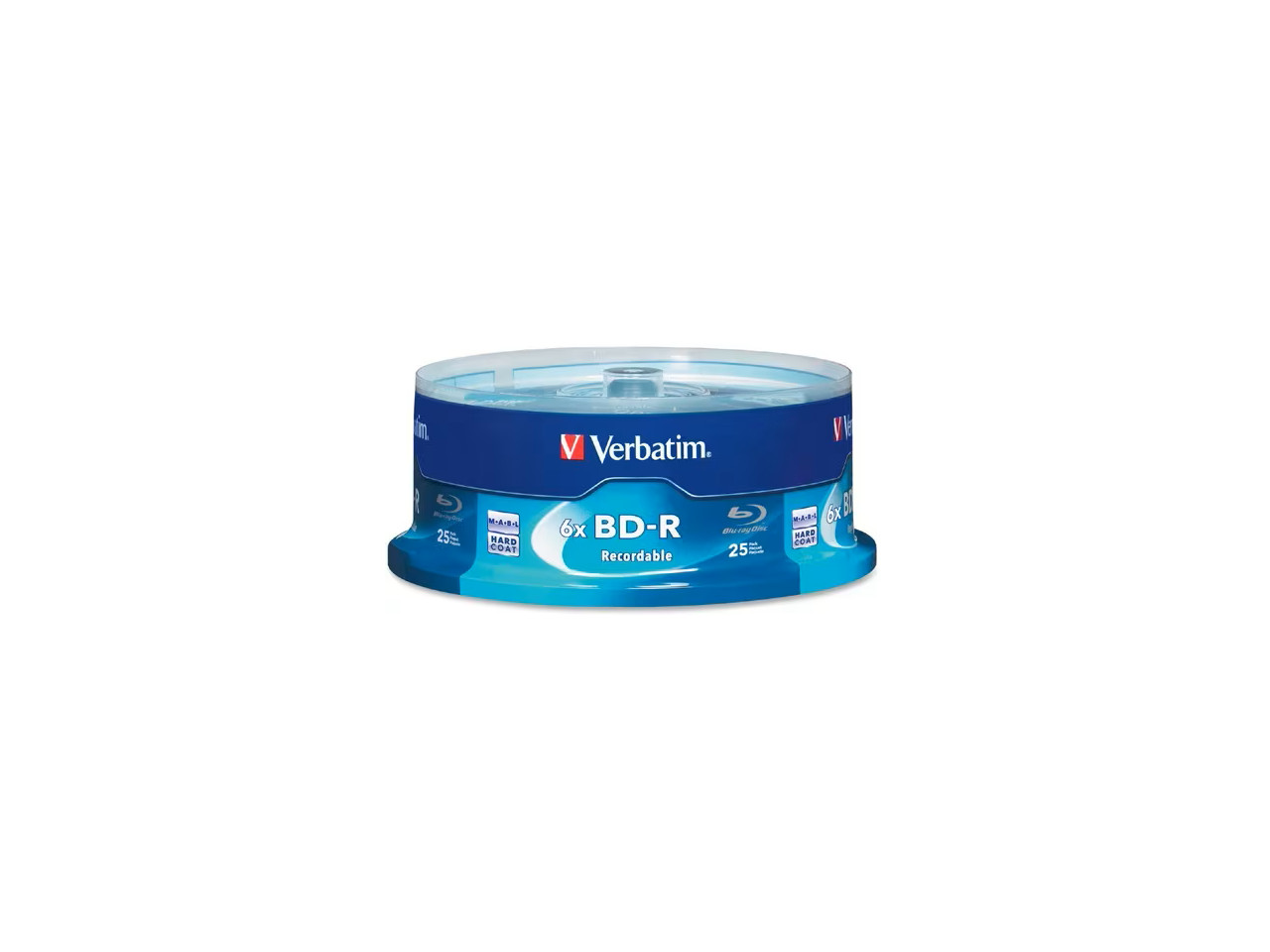 Verbatim 97457 Blu-ray Recordable Media - BD-R - 16x - 25 GB - 25/Pack - 120mm