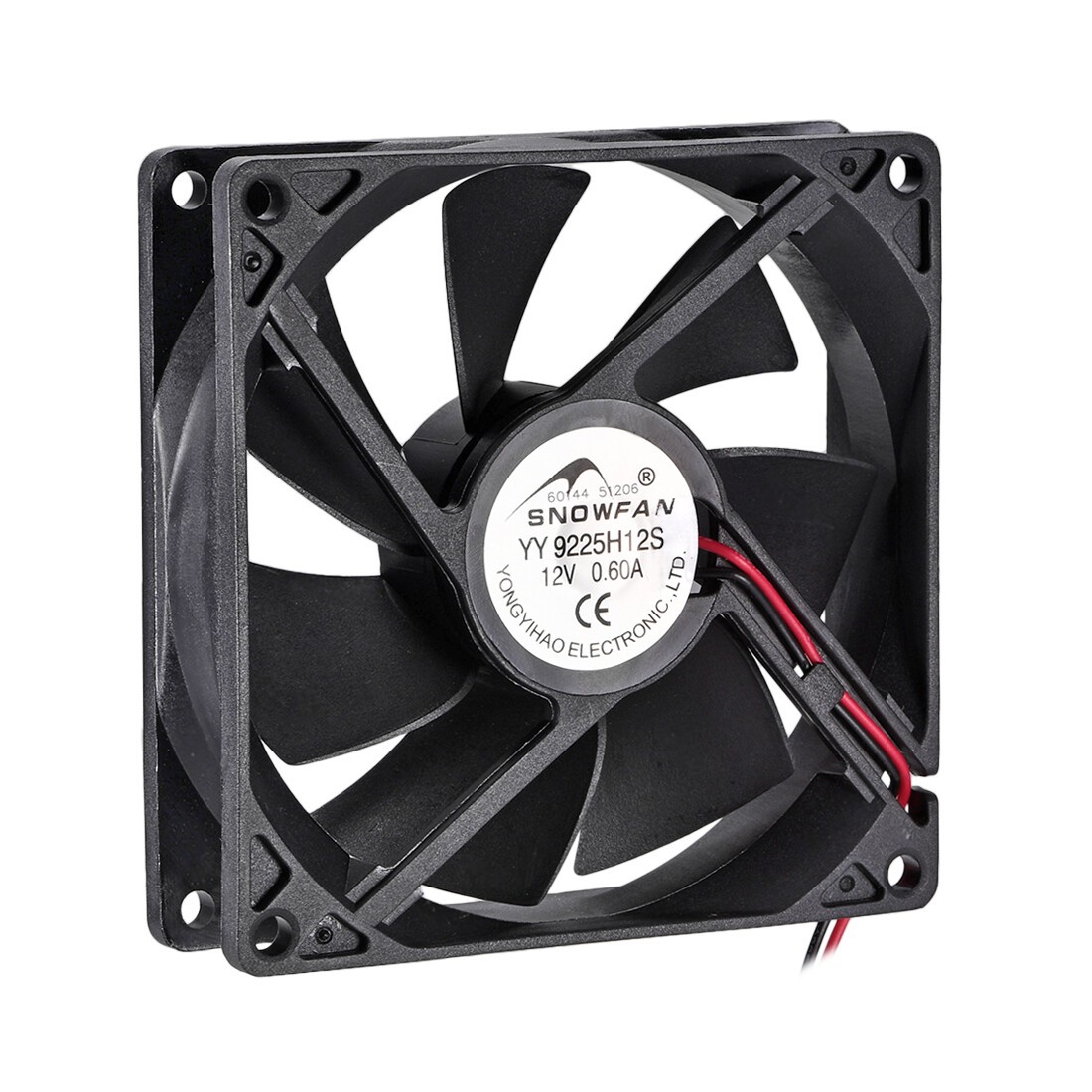 SNOWFAN Authorized 92mm x 92mm x 25mm 12V Brushless DC Cooling Fan Y-Y9225H12S