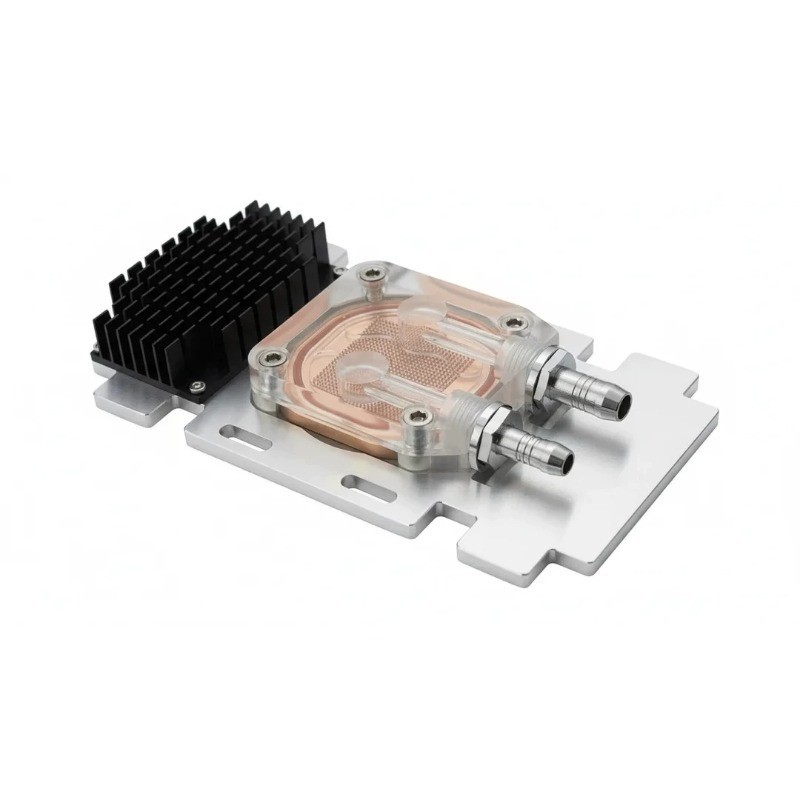 V100 A100 PG199 SXM2 Copper+Aluminum GPU Water Block Liquid Cooling Upgrade