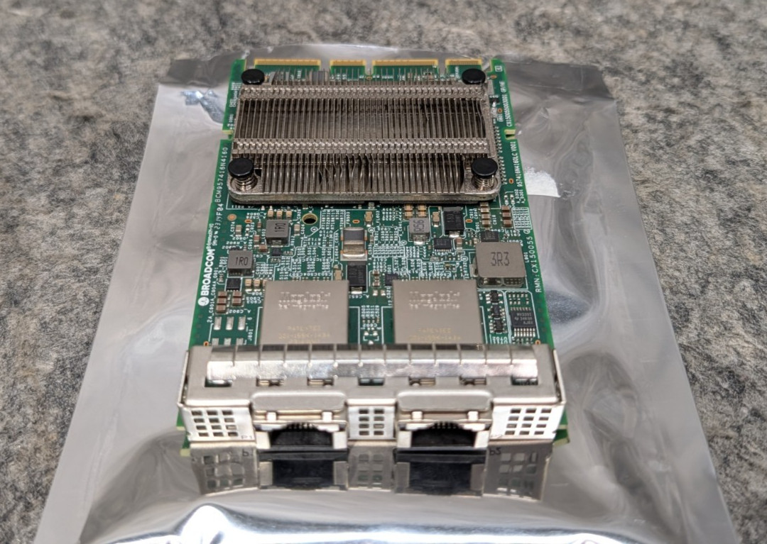 HPE BCM57416 Ethernet 10Gb 2-port RJ-45 BASE-T OCP3 Network Adapter P10095-001