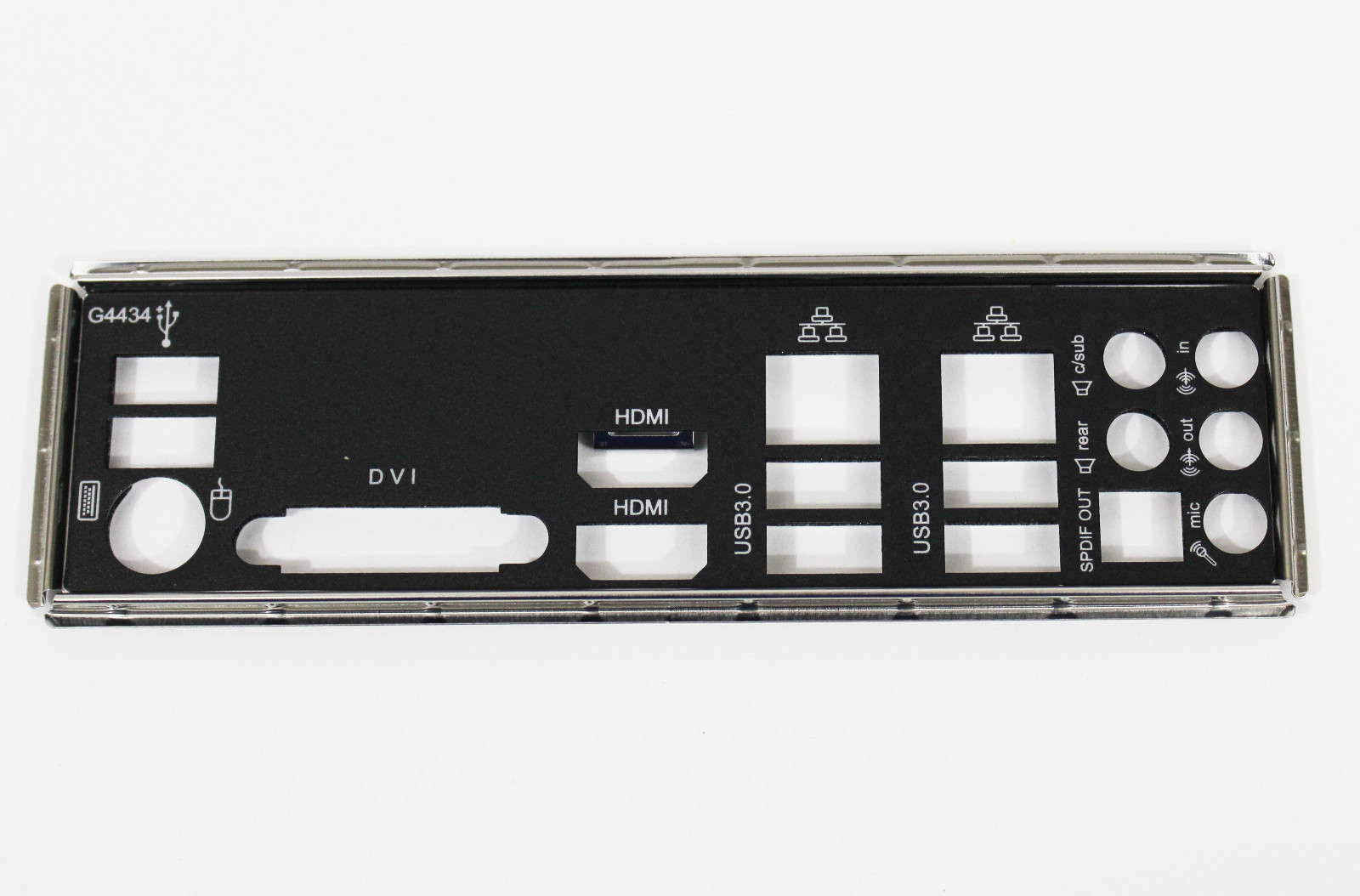 GIGABYTE 12AIO-C4A434-42R I/O Back Panel SHIELD FOR MOTHERBOARD 