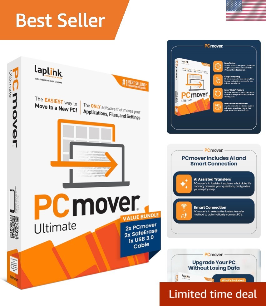 PCmover Ultimate 11 - Migration of your Applications, Files and Settings from...