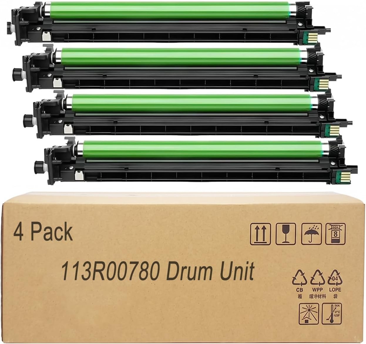 Compatible w/ Xerox 113R00780 Drum Unit VersaLink C7020 C7025 C7030 90K Page 4PK