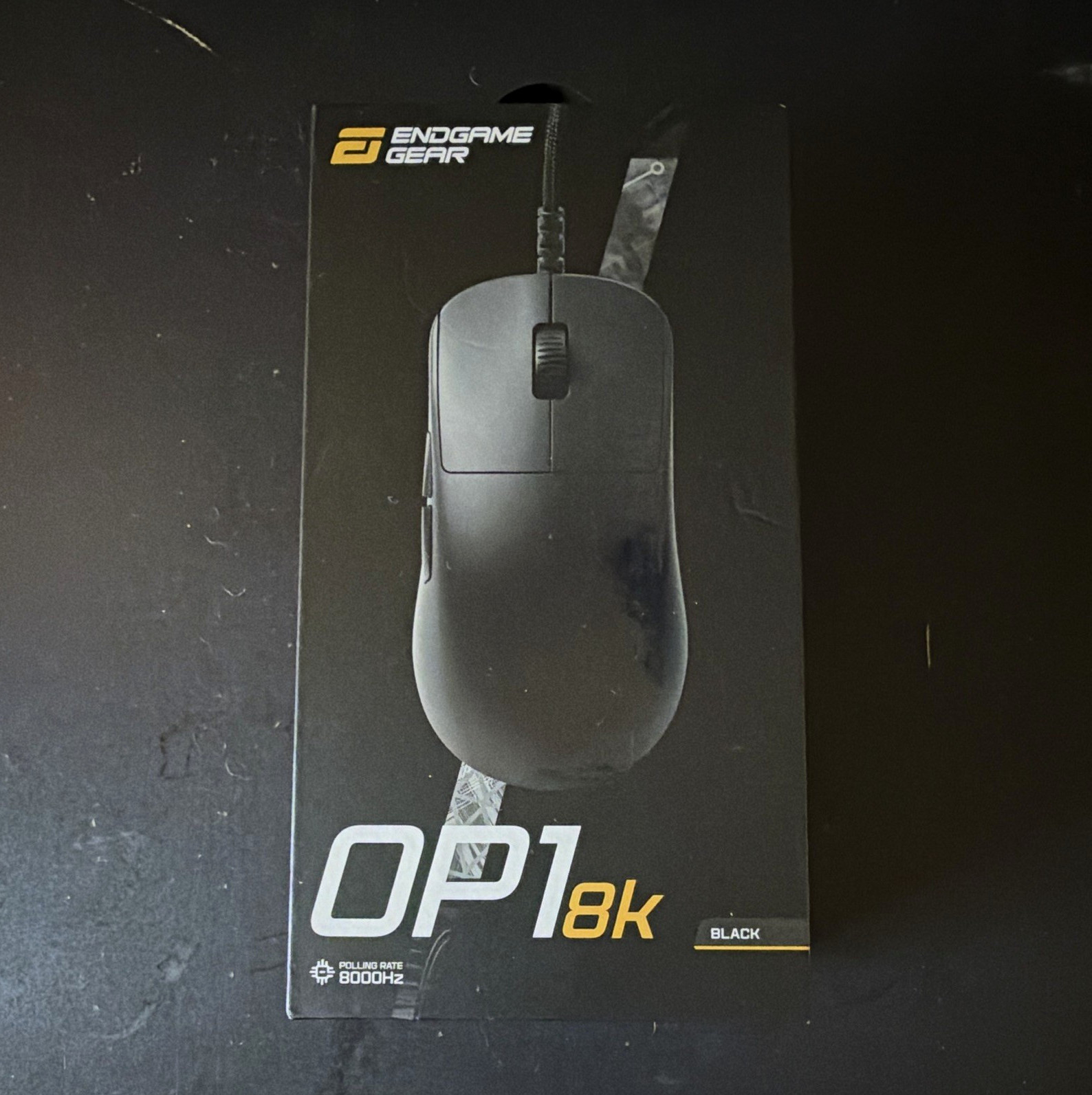 Endgame Gear OP1 8K Black Wired USB Optical Tracking Gaming Mouse