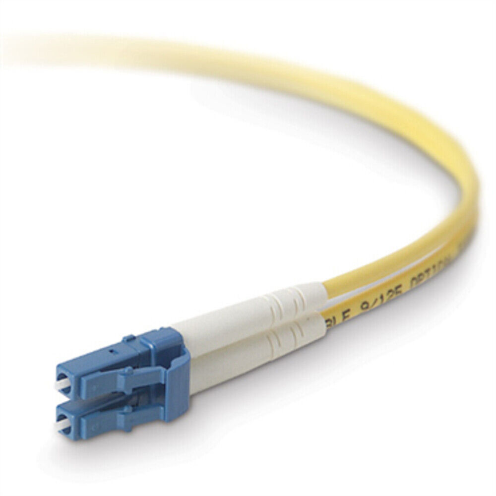 Belkin F2F802Ll-03M Fiber Optic Cable; Singlemode LC/LC