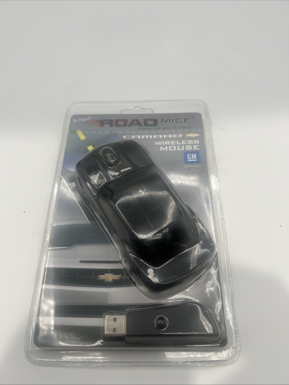 The Original Road Mice Computer Mouse Black Camaro Wired Rare