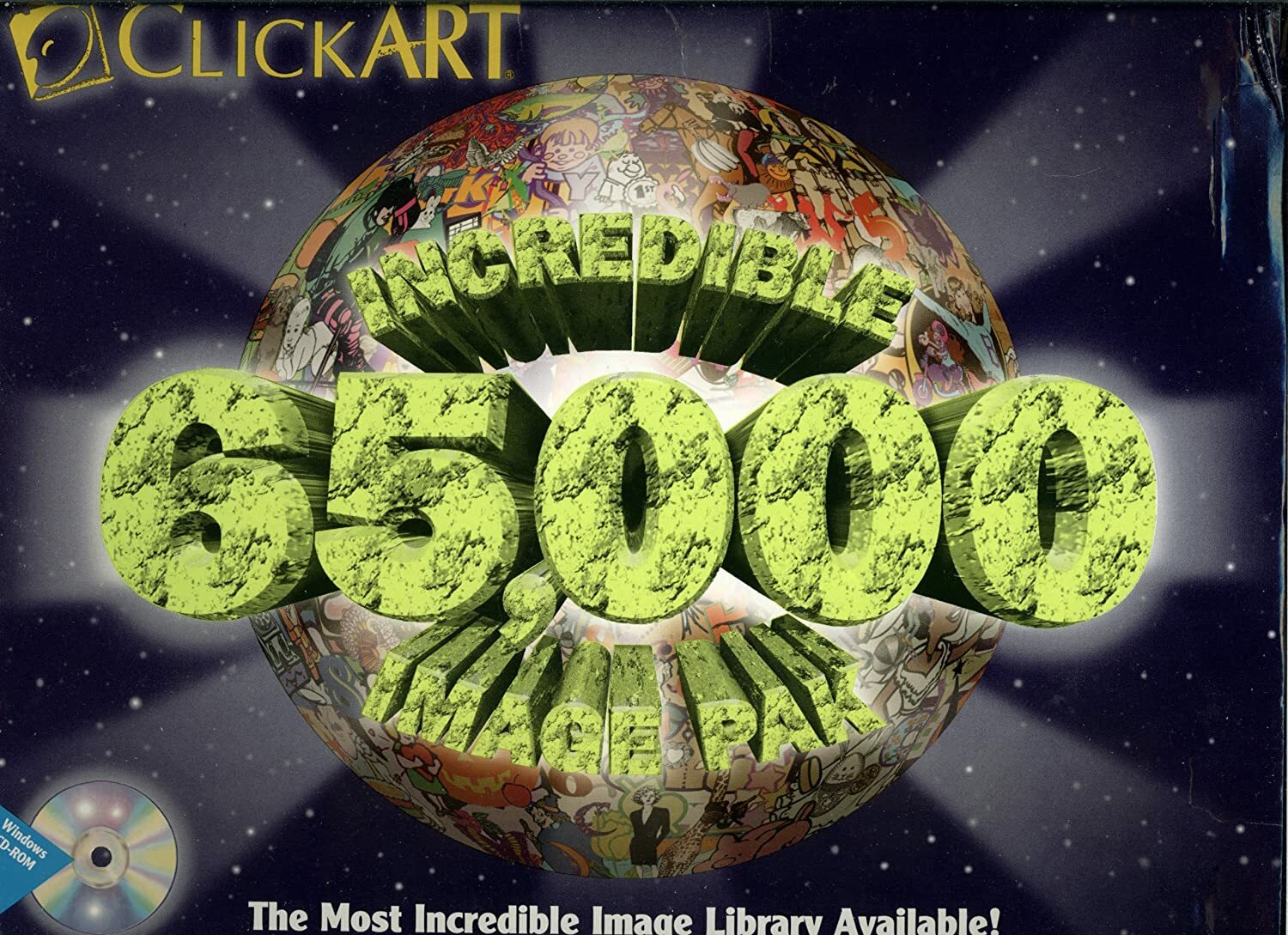 Incredible 65,000 Image Pak Plus 2,000 Fonts and 5,000 Photos