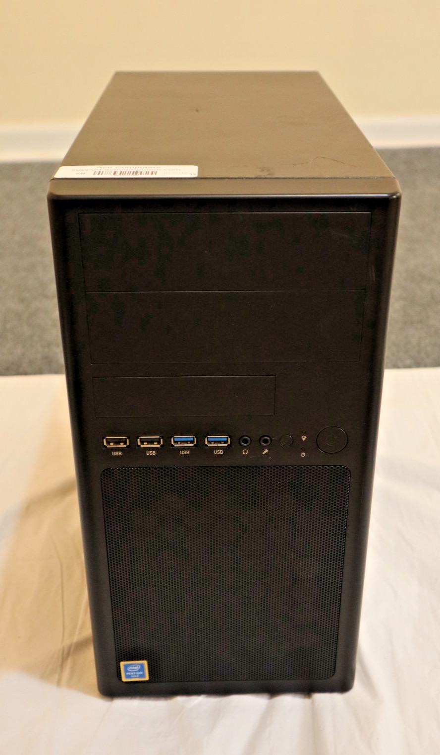 ACE Gaming Computer Case Empty Chassis with 120mm Fan ~14-1/4" x 15-1/2" x 7-1/4