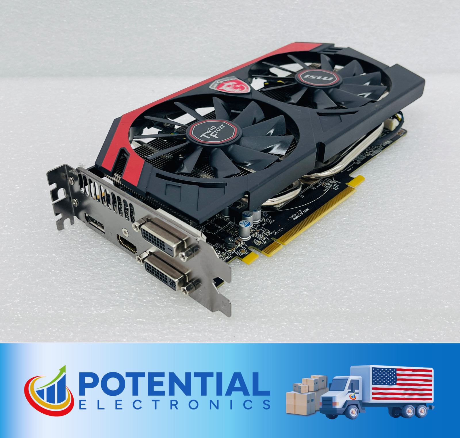 USED - MSI Radeon R9 270X Gaming 2G PCIe Graphics Card w/ 