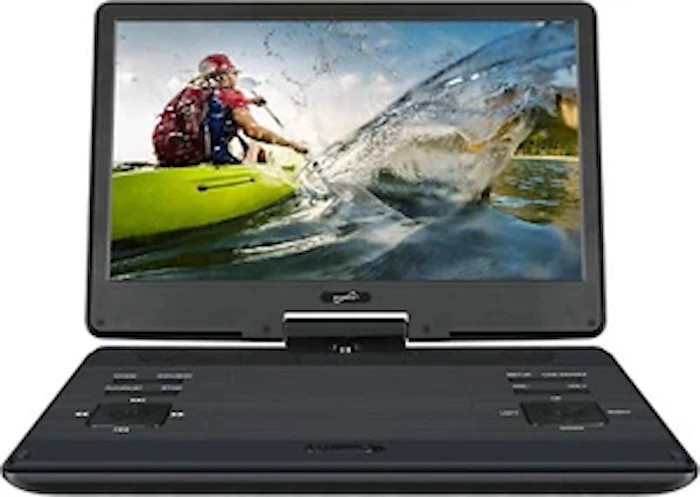 Supersonic SC-2514 14" Portable DVD Player with Built-in Hybrid TV Tuners, AC/DC