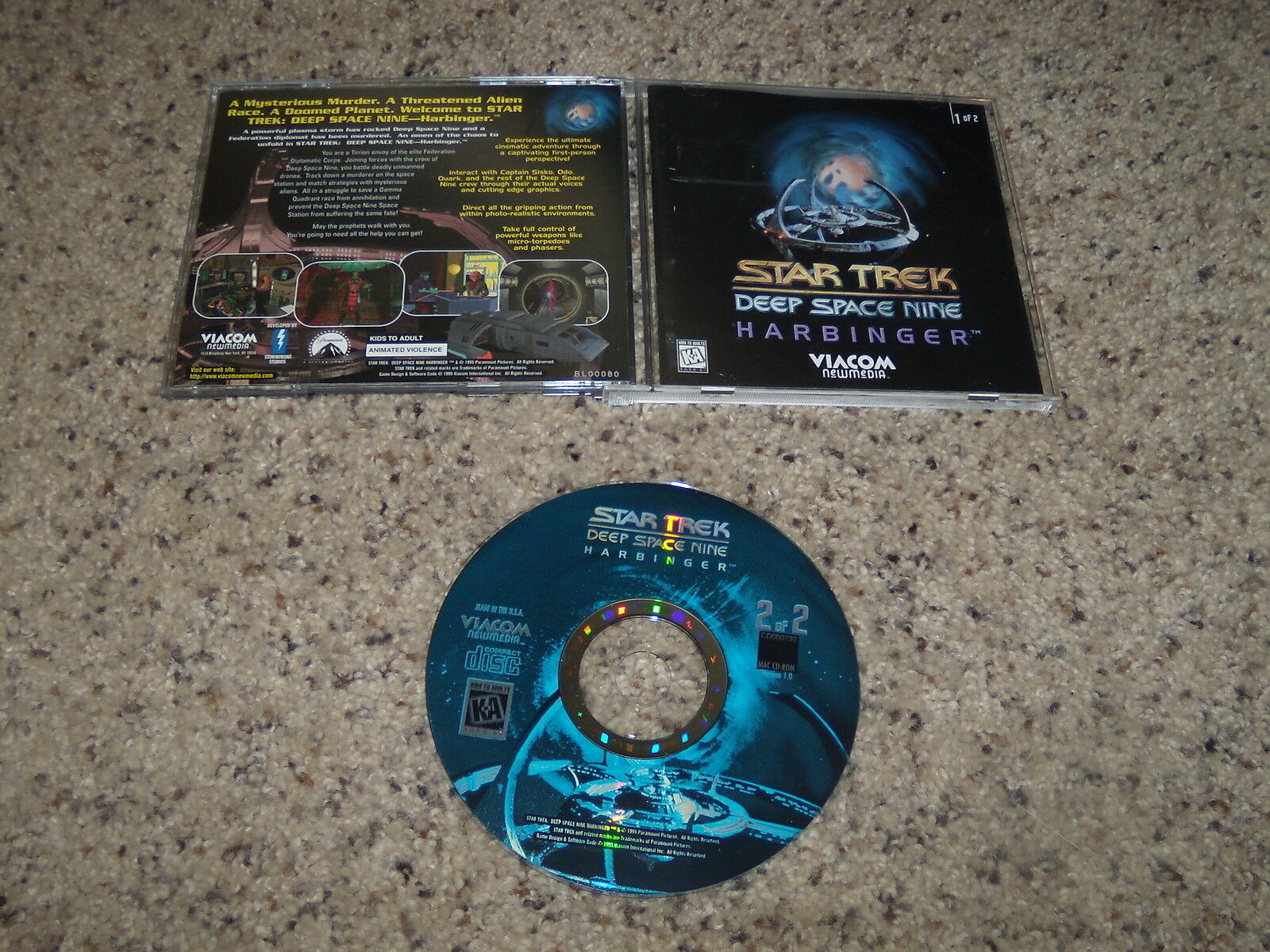 Star Trek Deep Space Nine Haringer (Macintosh Replacement disk) Disk 2 only