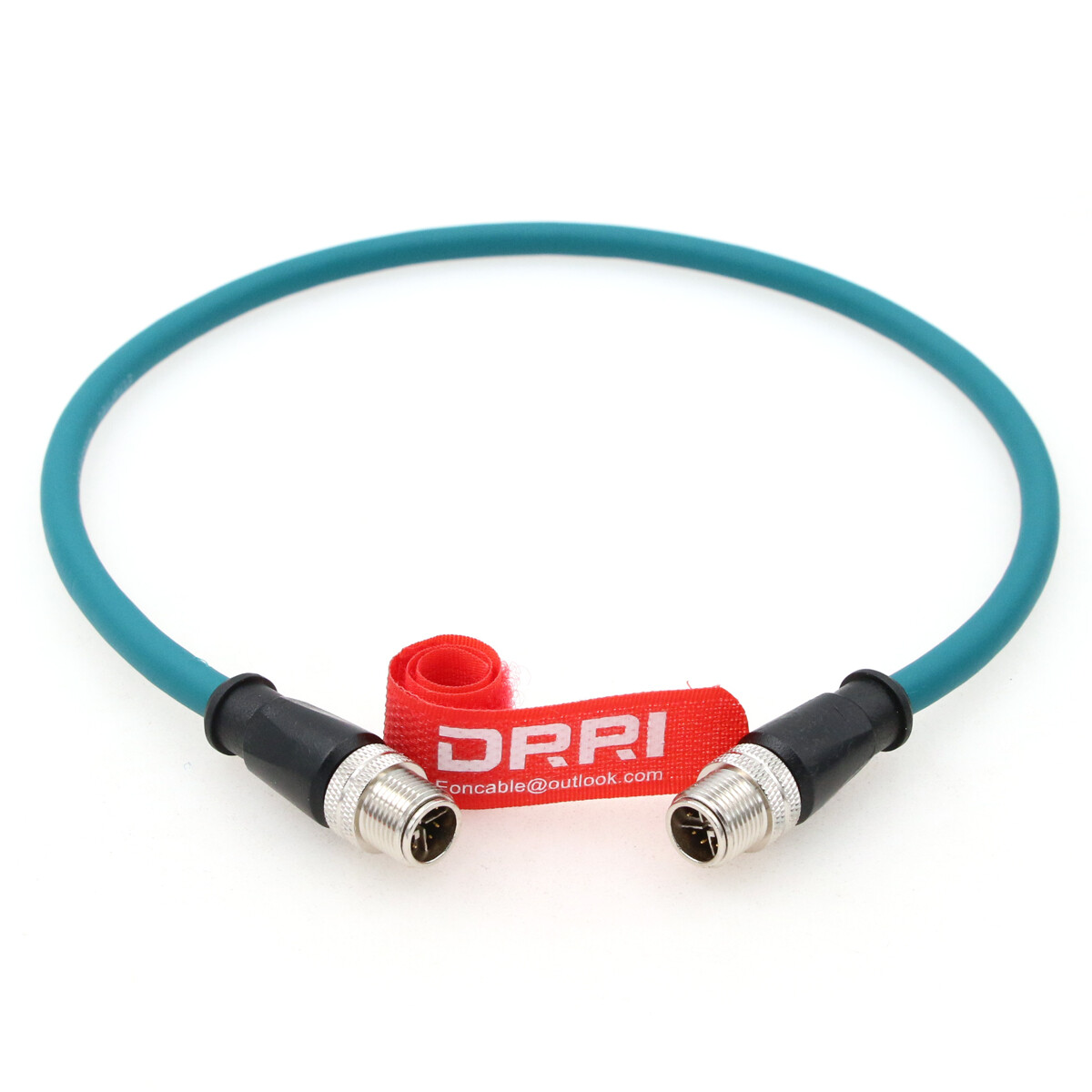 M12 X-coded 8pin male to M12 X-coded 8pin male  Cat6a cable cognex cameras