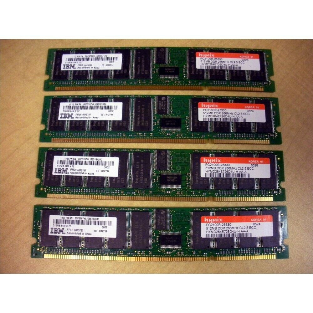 IBM 4447 Memory Kit 2GB (4x 512MB) 30D2