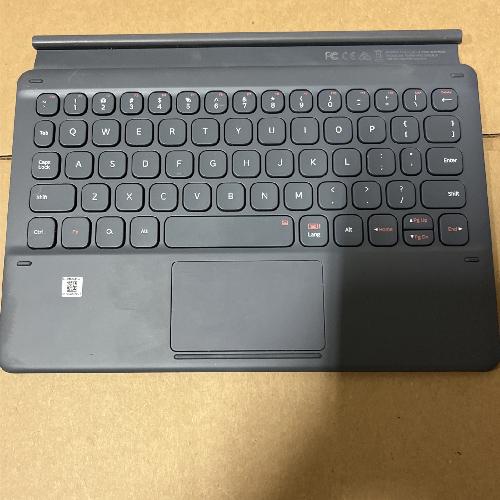 Genuine Samsung EF-DT860 Tab S6 10.5 " Keyboard ONLY - Grey