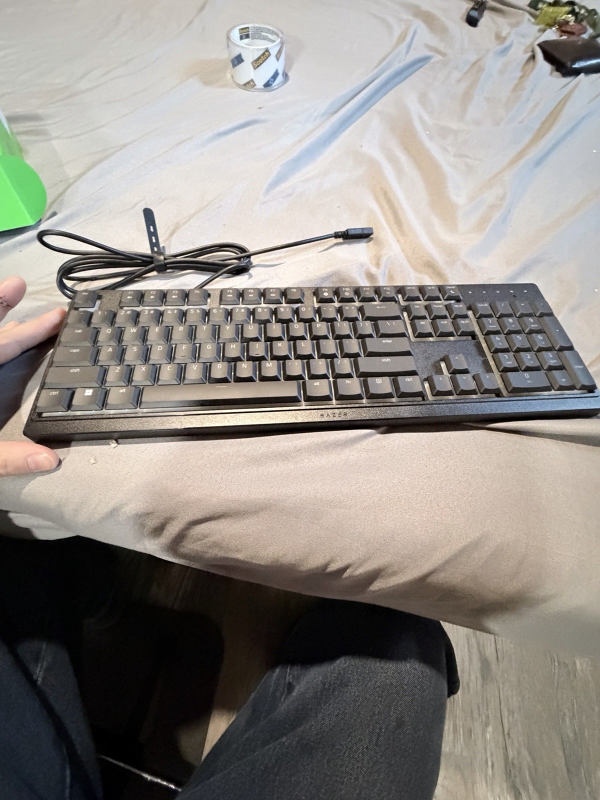 Razer Ornata V3 x RGB Gaming Keyboard Membrane Switches, US English