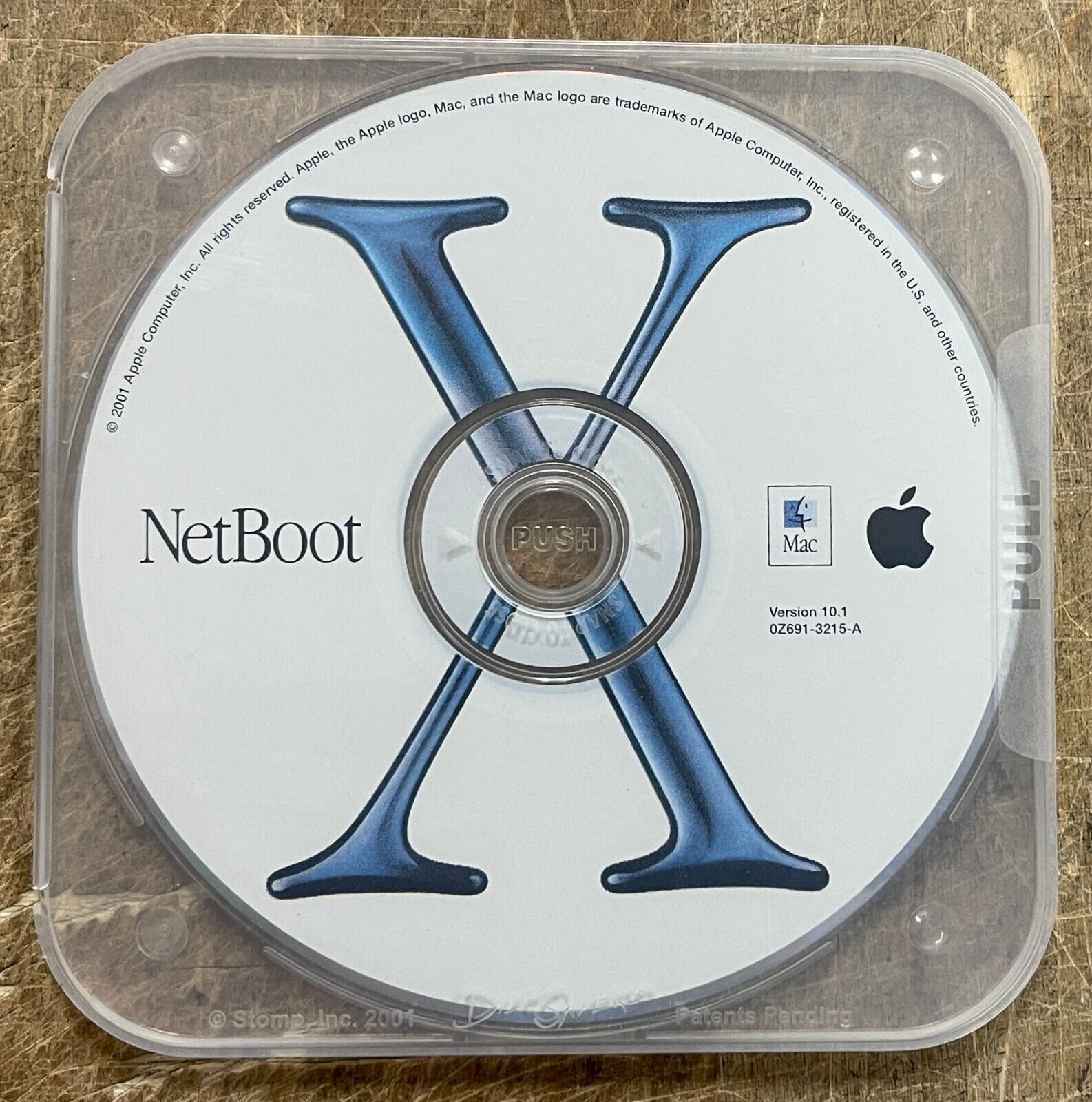 Vintage Apple NetBoot CD-rom Version 10.1 P/N; 0Z691-3215-A