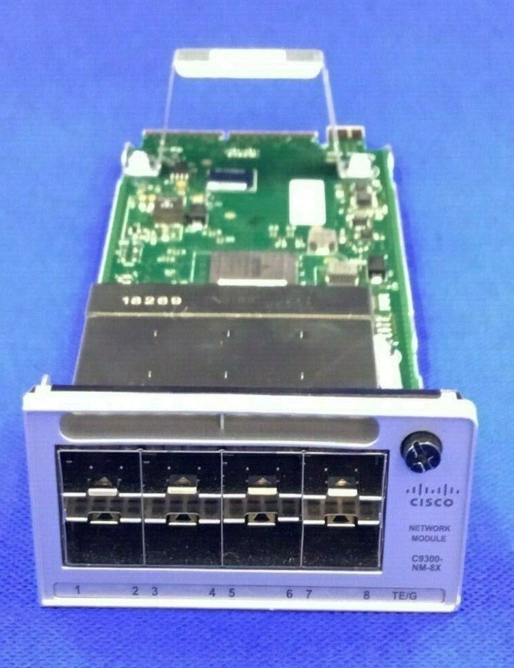 C9300-NM-8X CISCO C9300 Series 8 x 10GE Network Module for Catalyst 9300 Switch