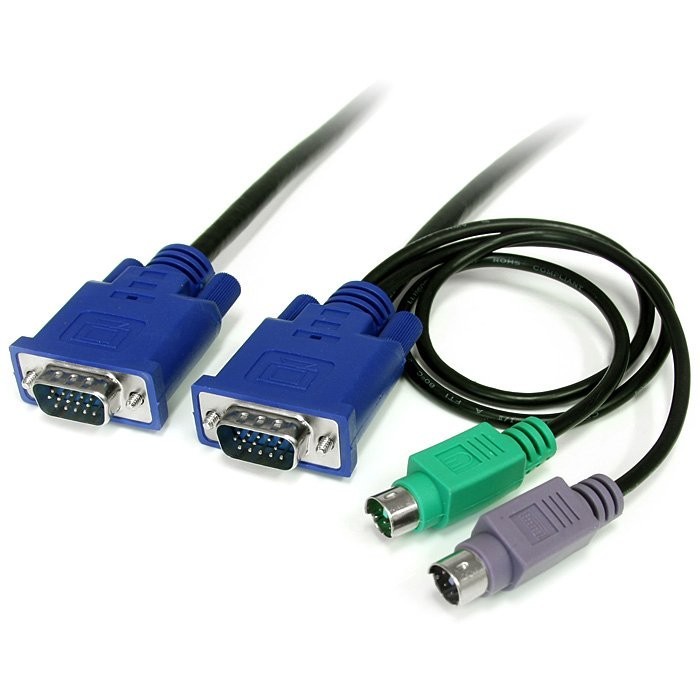 StarTech 3-in-1 KVM Cable for Starview KVM Switches 10ft PS/2 VGA Cable