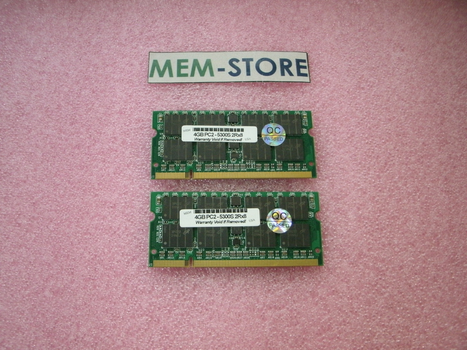 8GB 2x4GB 667MHz Memory Lenovo Thinkpad T61 T61p X61 R61 R61e R61i x300 upgrade