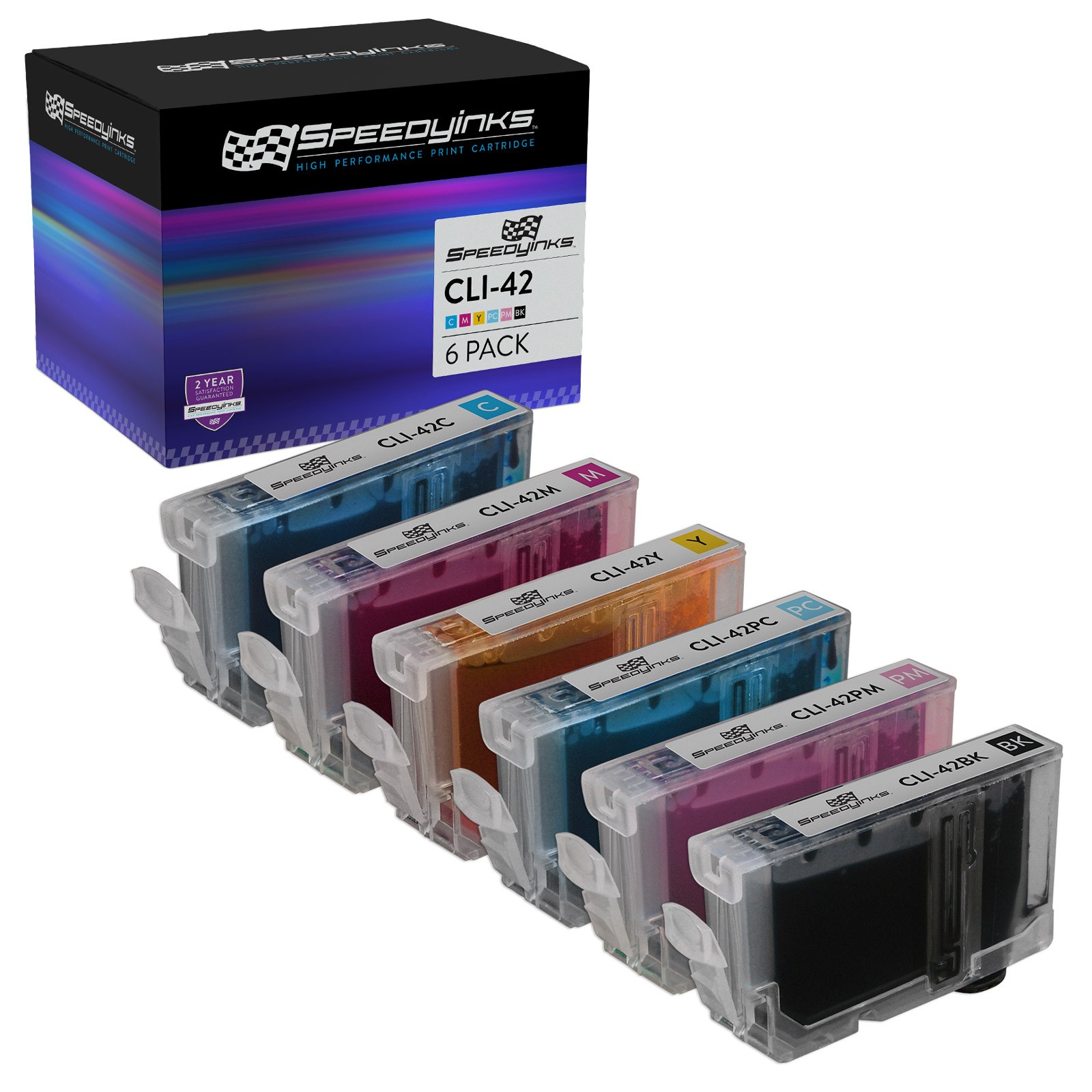 For Canon CLI-42 6pk Ink 6384B002 6385B002 64386B002 6387B002 6388B002 6389B002