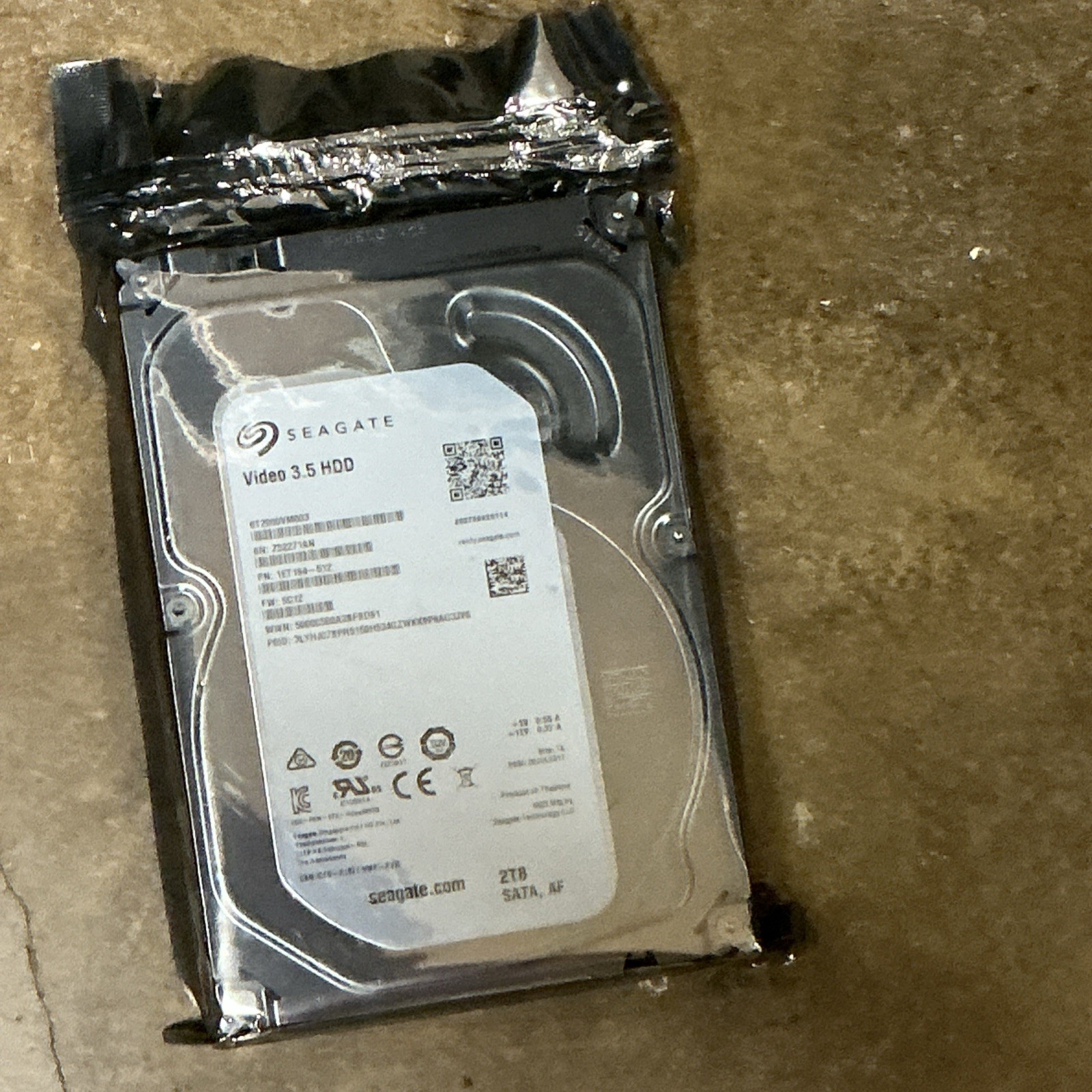 Seagate Refurbished 3.5 Video Hard Drive 2TB