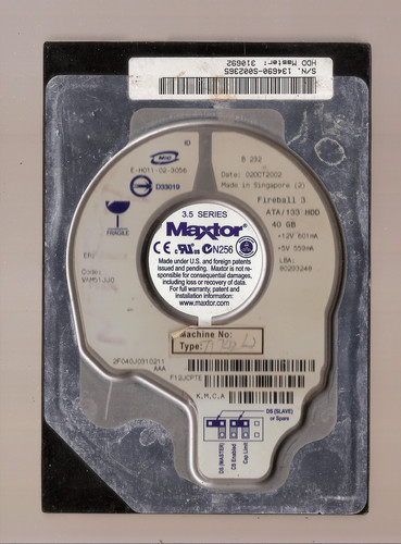 Maxtor Fireball E-H011-02-3056 40GB IDE HARD DRIVE 3.5" Internal desktop