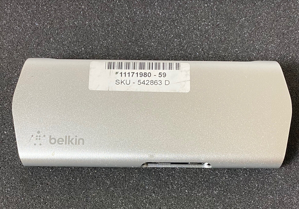 Belkin Express Dock HD USB-C 3.1 Model F4U093 (Dock only) For universal use.