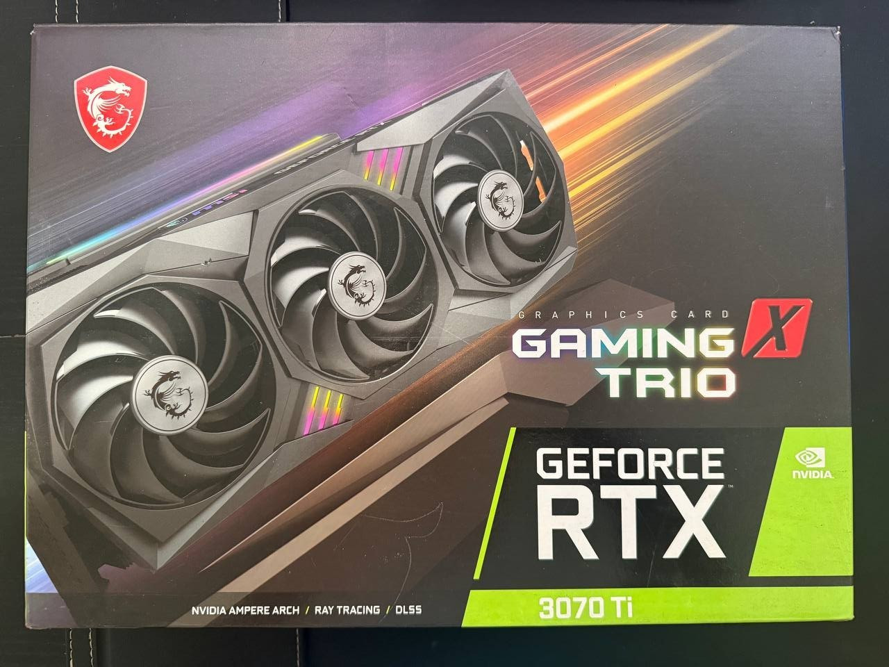 MSI GeForce RTX 3070 Ti Gaming X Trio 8GB GDDR6X GPU Graphics Card w/ Box