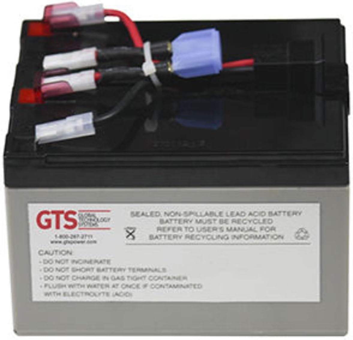 GTS UPS REPLACEMENT BATTERY FOR APC RBC48