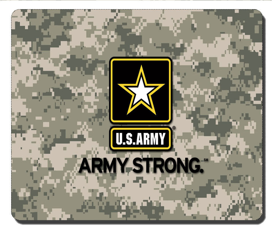 US Army Digital Camo strong mousepad lock edge