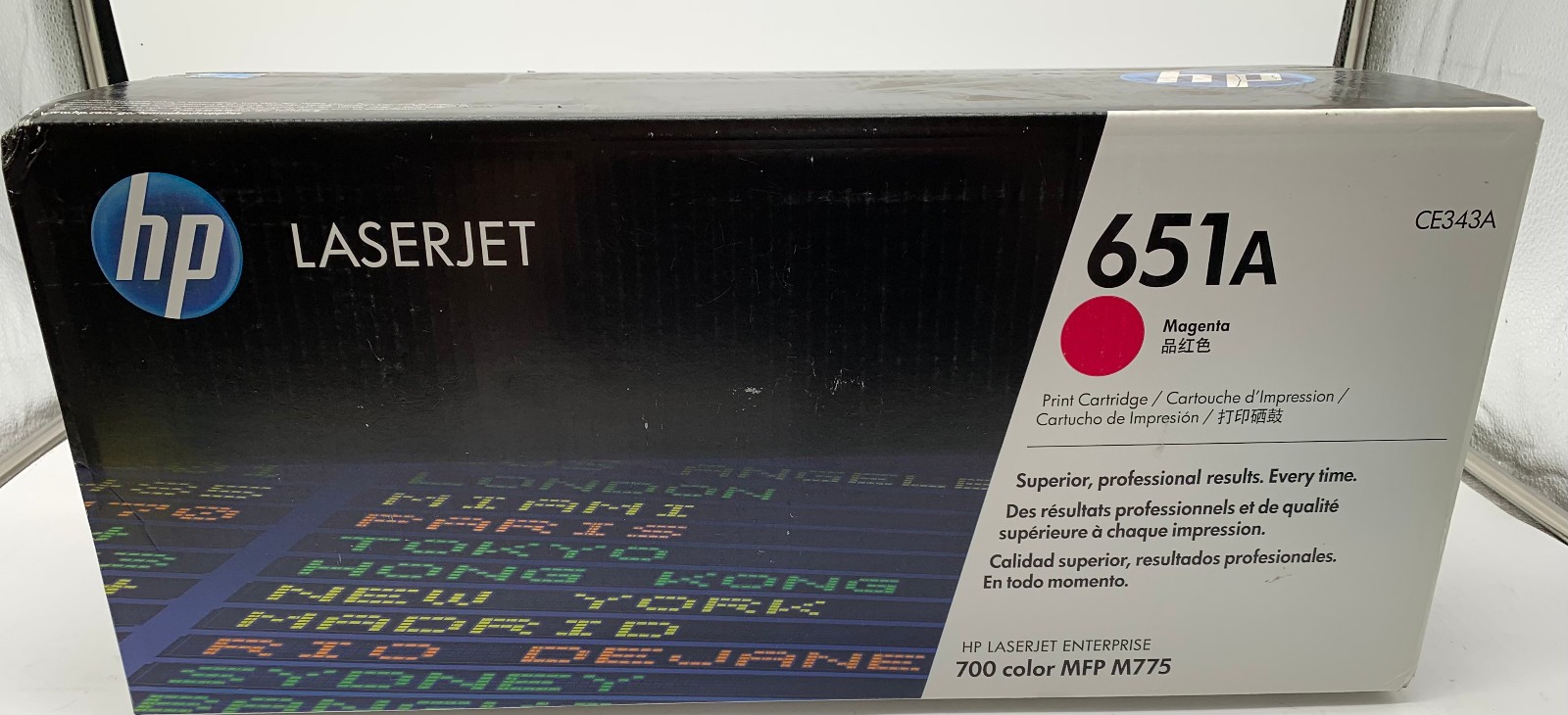 Genuine HP CE343A Toner - HP 651A Magenta Original Toner Cartridge, OEM