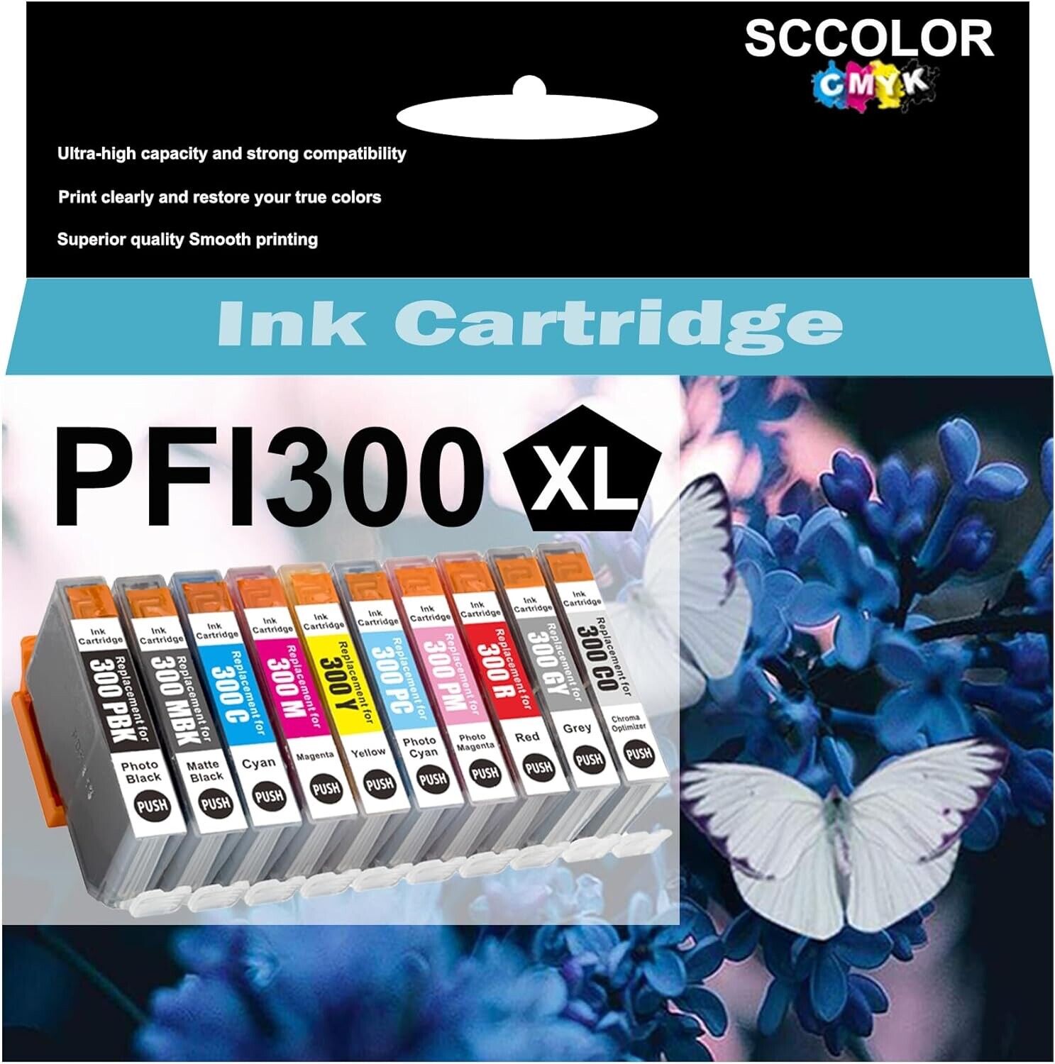 PFI-300 Ink Cartridge for PFI 300 PFI300 Canon imagePROGRAF PRO-300 Printer