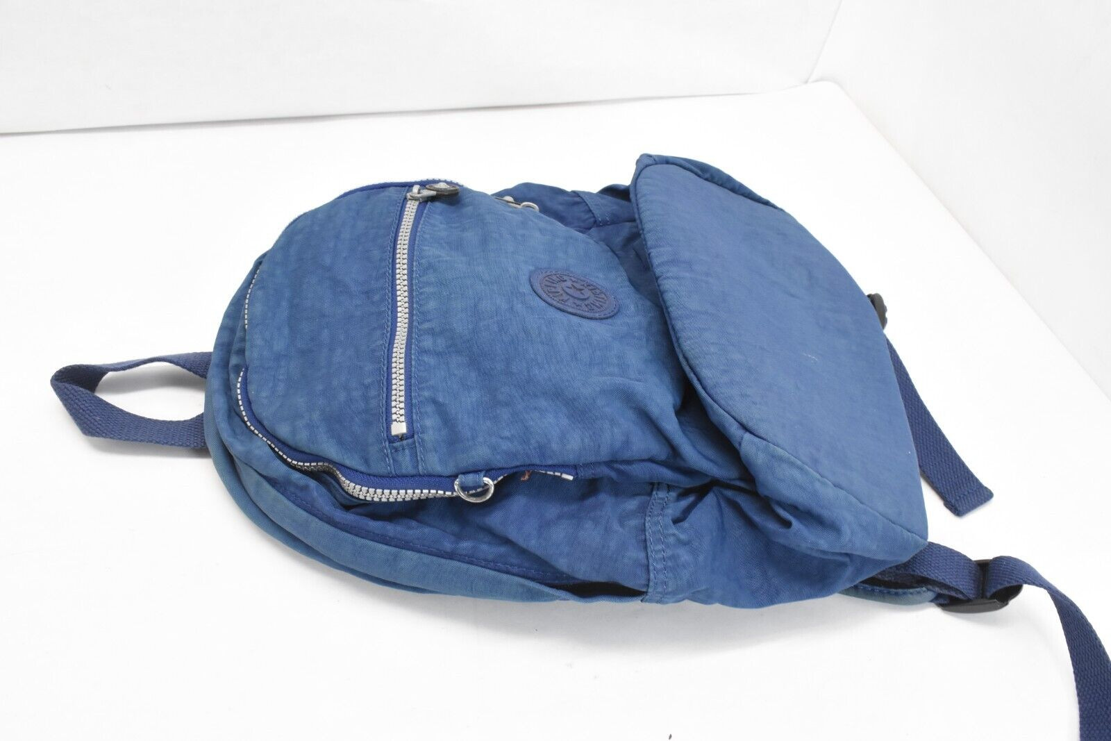 Kipling Seoul Extra Large 17' Laptop Backpack Navy Blue School Book Bag