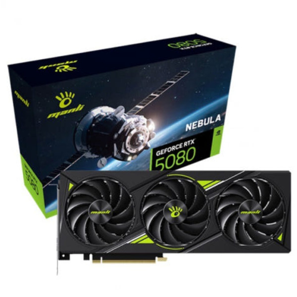 MANLI GeForce RTX 5080 Nebula D7 16GB / Gaming Graphics Card / Express